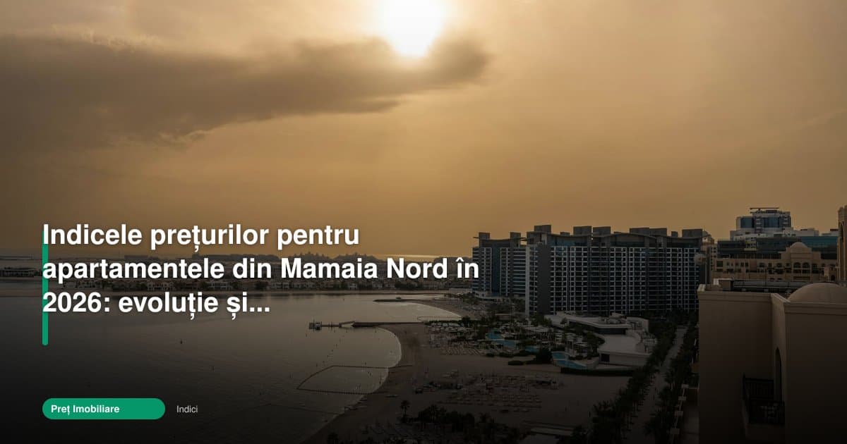 Mamaia Nord apartamente de vanzare preturi urcă și în 2026